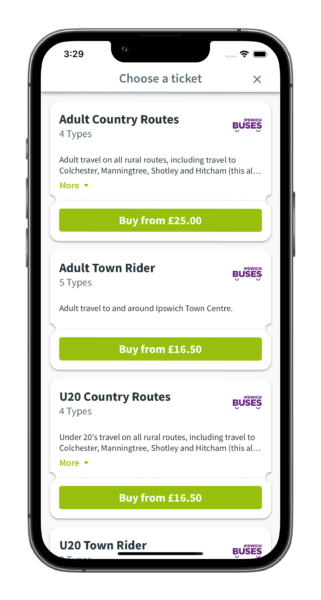 ticket types ipswich buses app
