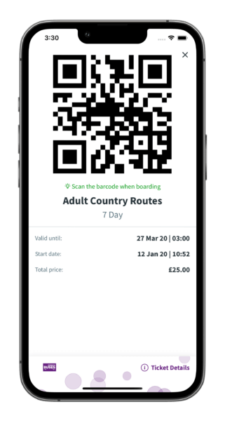 mobile ticketing ipswich buses app