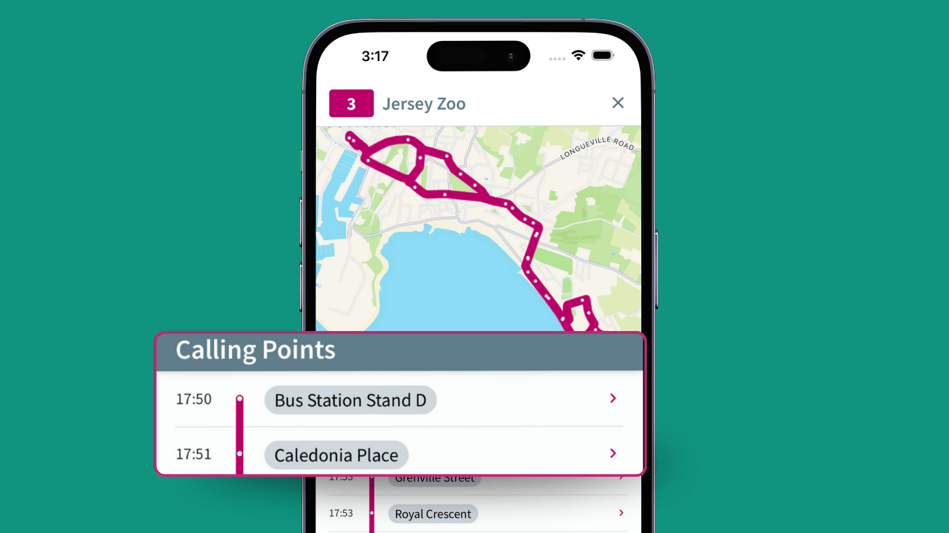calling points libertybus app