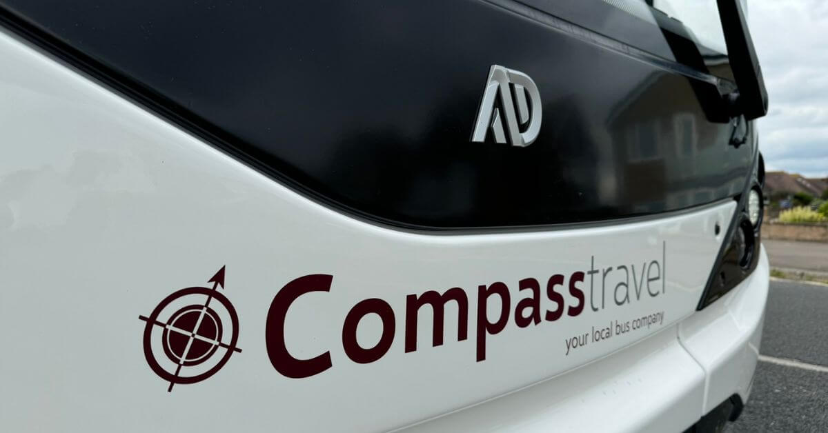 compass travel bus app