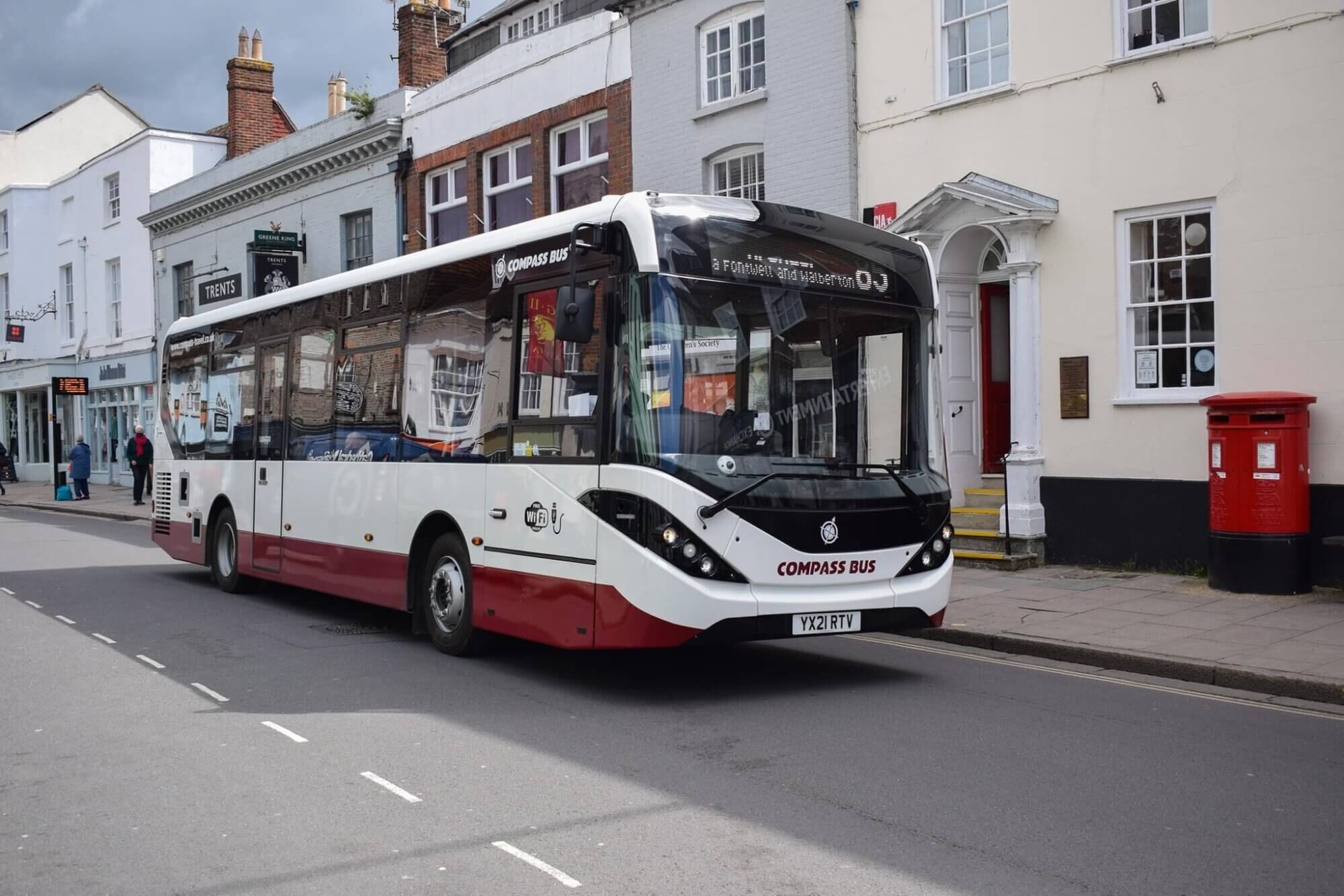 Compass Travel bus